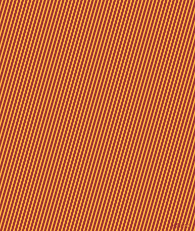 74 degree angle lines stripes, 3 pixel line width, 4 pixel line spacing, Yellow Orange and Milano Red angled lines and stripes seamless tileable