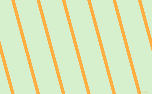 105 degree angle lines stripes, 11 pixel line width, 70 pixel line spacing, Yellow Orange and Snowy Mint angled lines and stripes seamless tileable