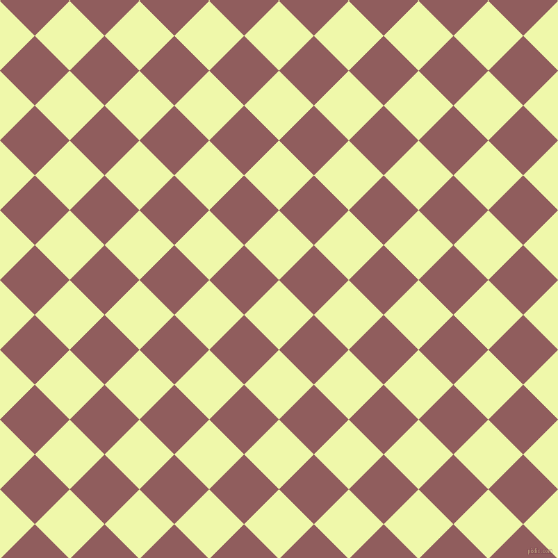 45/135 degree angle diagonal checkered chequered squares checker pattern checkers background, 71 pixel square size, , Australian Mint and Rose Taupe checkers chequered checkered squares seamless tileable