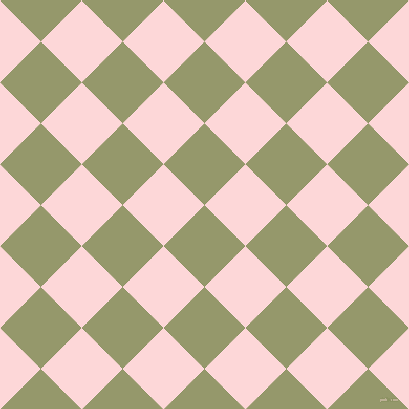 45/135 degree angle diagonal checkered chequered squares checker pattern checkers background, 113 pixel squares size, Avocado and We Peep checkers chequered checkered squares seamless tileable