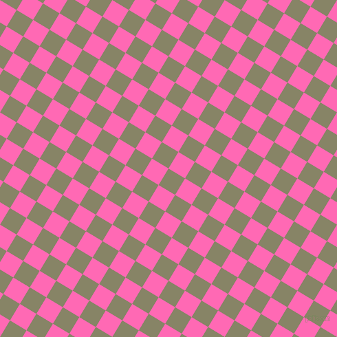 59/149 degree angle diagonal checkered chequered squares checker pattern checkers background, 28 pixel squares size, , Bandicoot and Hot Pink checkers chequered checkered squares seamless tileable