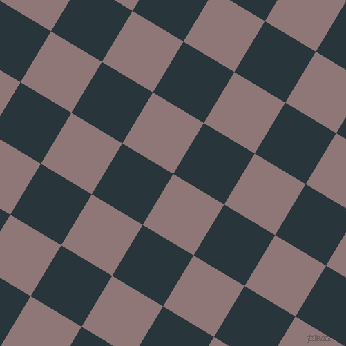 59/149 degree angle diagonal checkered chequered squares checker pattern checkers background, 86 pixel square size, Bazaar and Oxford Blue checkers chequered checkered squares seamless tileable