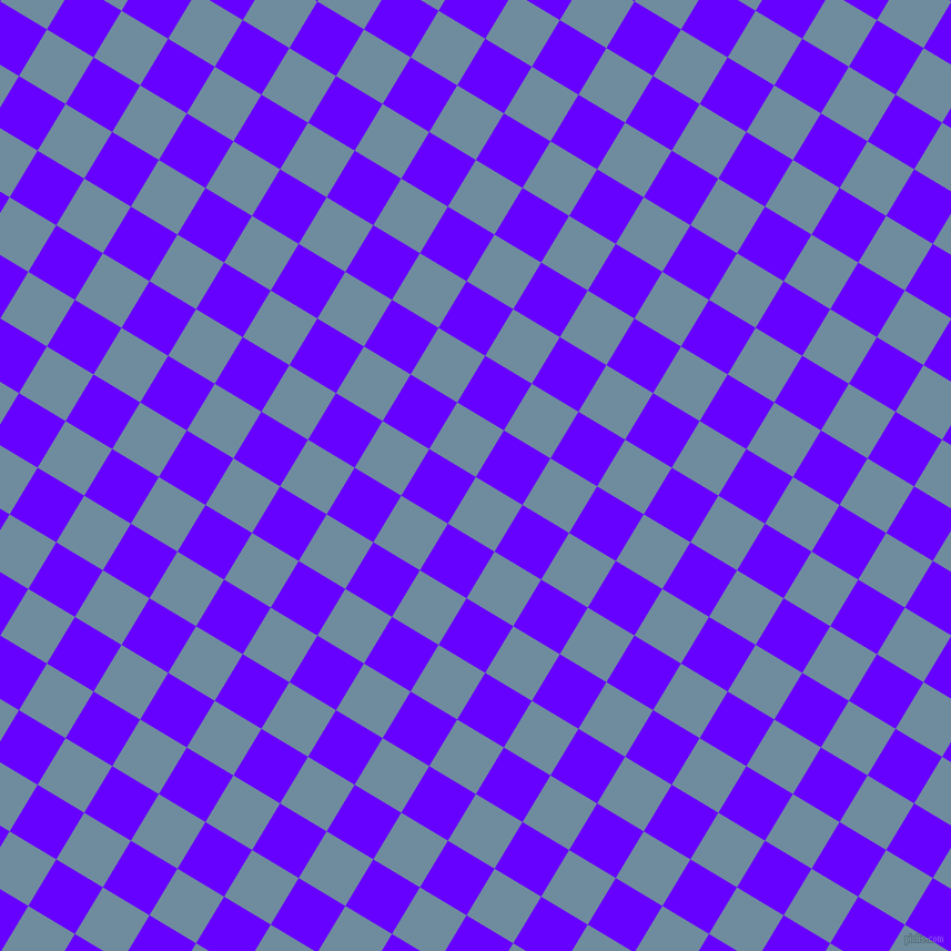 59/149 degree angle diagonal checkered chequered squares checker pattern checkers background, 49 pixel square size, , Bermuda Grey and Electric Indigo checkers chequered checkered squares seamless tileable