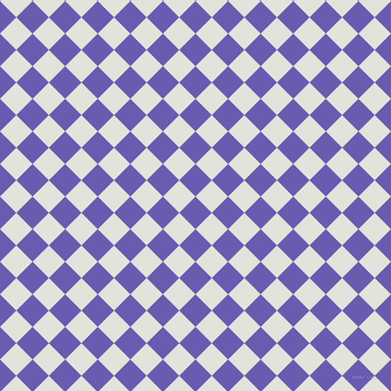 45/135 degree angle diagonal checkered chequered squares checker pattern checkers background, 33 pixel squares size, , Blue Marguerite and Snow Drift checkers chequered checkered squares seamless tileable