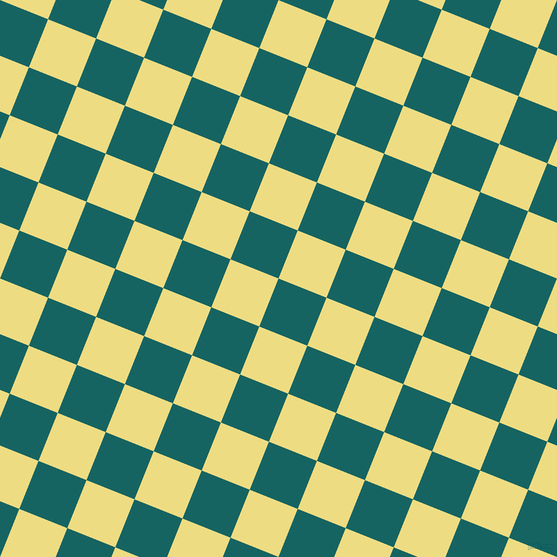 68/158 degree angle diagonal checkered chequered squares checker pattern checkers background, 75 pixel square size, Blue Stone and Flax checkers chequered checkered squares seamless tileable