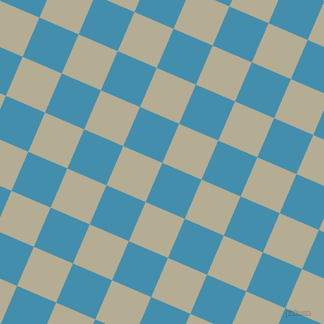67/157 degree angle diagonal checkered chequered squares checker pattern checkers background, 62 pixel square size, , Boston Blue and Bison Hide checkers chequered checkered squares seamless tileable