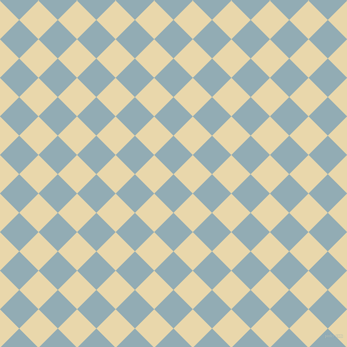 45/135 degree angle diagonal checkered chequered squares checker pattern checkers background, 54 pixel square size, , Botticelli and Beeswax checkers chequered checkered squares seamless tileable