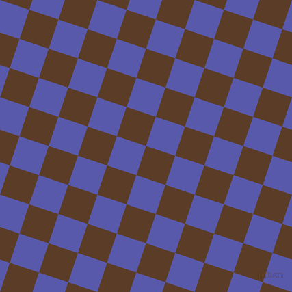 72/162 degree angle diagonal checkered chequered squares checker pattern checkers background, 45 pixel square size, , Bracken and Rich Blue checkers chequered checkered squares seamless tileable