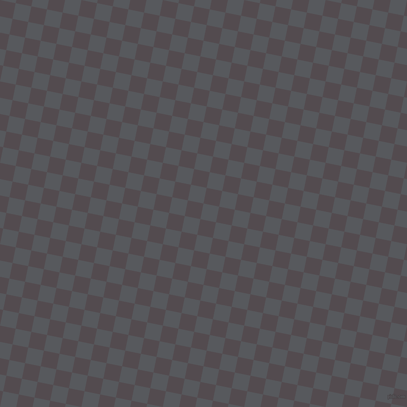 79/169 degree angle diagonal checkered chequered squares checker pattern checkers background, 32 pixel square size, Bright Grey and Liver checkers chequered checkered squares seamless tileable