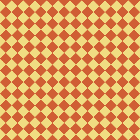 45/135 degree angle diagonal checkered chequered squares checker pattern checkers background, 28 pixel squares size, , Buff and Chilean Fire checkers chequered checkered squares seamless tileable