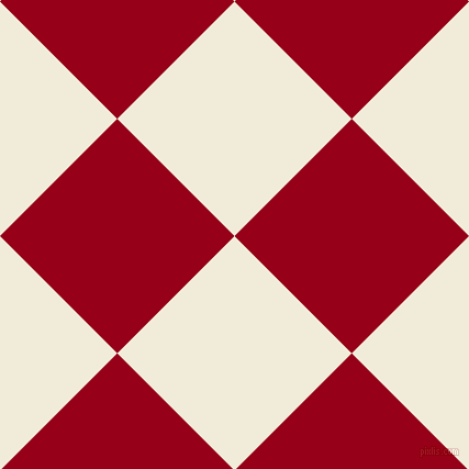 45/135 degree angle diagonal checkered chequered squares checker pattern checkers background, 151 pixel squares size, , Buttery White and Carmine checkers chequered checkered squares seamless tileable