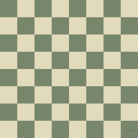 checkered chequered squares checkers background checker pattern, 58 pixel squares size, , Camouflage Green and Coconut Cream checkers chequered checkered squares seamless tileable