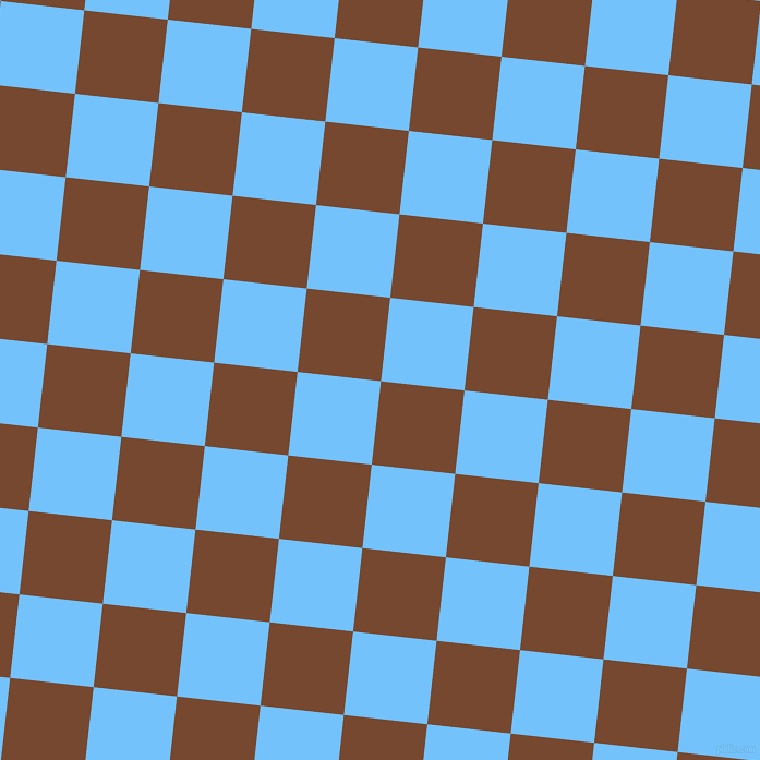 84/174 degree angle diagonal checkered chequered squares checker pattern checkers background, 77 pixel squares size, , Cape Palliser and Maya Blue checkers chequered checkered squares seamless tileable