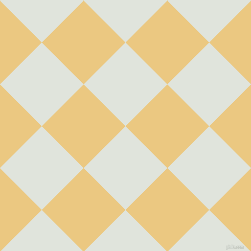 45/135 degree angle diagonal checkered chequered squares checker pattern checkers background, 121 pixel squares size, , Catskill White and Marzipan checkers chequered checkered squares seamless tileable