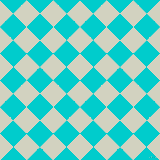 45/135 degree angle diagonal checkered chequered squares checker pattern checkers background, 79 pixel square size, Celeste and Robin's Egg Blue checkers chequered checkered squares seamless tileable