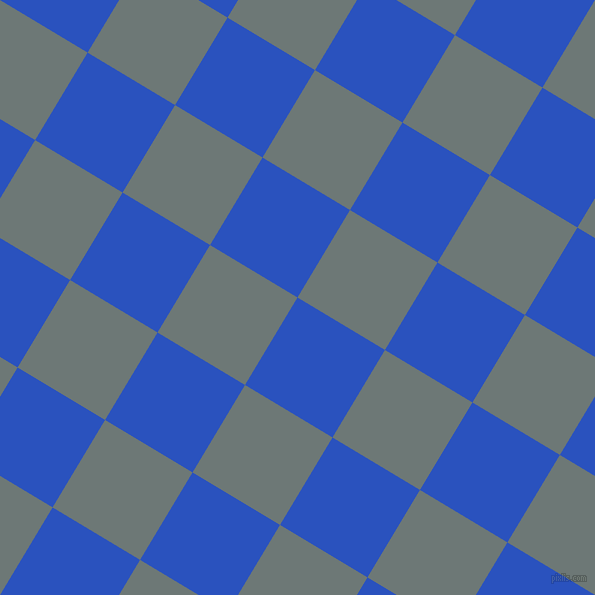 59/149 degree angle diagonal checkered chequered squares checker pattern checkers background, 102 pixel square size, , Cerulean Blue and Rolling Stone checkers chequered checkered squares seamless tileable