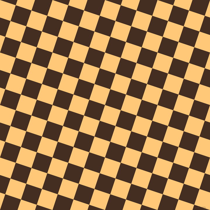 72/162 degree angle diagonal checkered chequered squares checker pattern checkers background, 57 pixel squares size, , Chardonnay and Morocco Brown checkers chequered checkered squares seamless tileable