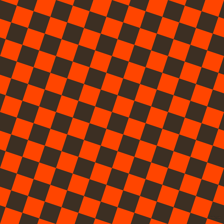 72/162 degree angle diagonal checkered chequered squares checker pattern checkers background, 57 pixel squares size, , Cola and Orange Red checkers chequered checkered squares seamless tileable