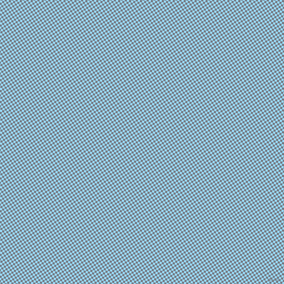 79/169 degree angle diagonal checkered chequered squares checker pattern checkers background, 7 pixel squares size, , Columbia Blue and Storm Grey checkers chequered checkered squares seamless tileable