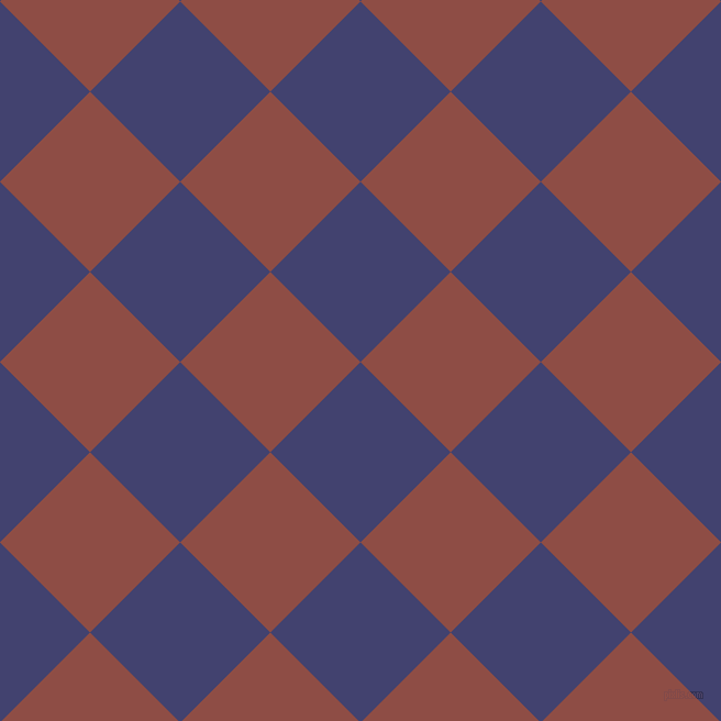 45/135 degree angle diagonal checkered chequered squares checker pattern checkers background, 116 pixel squares size, , Corn Flower Blue and Matrix checkers chequered checkered squares seamless tileable