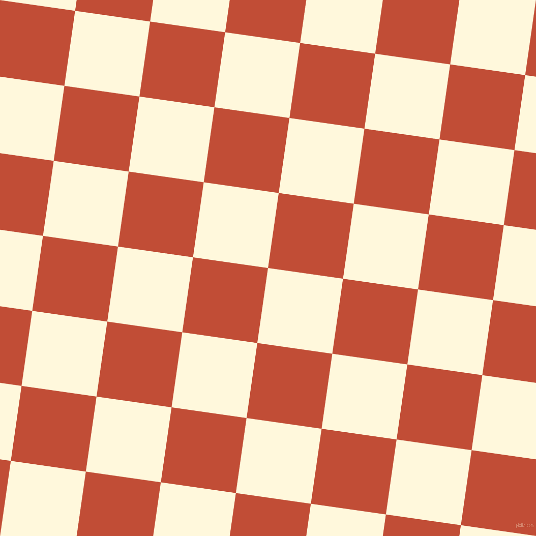 82/172 degree angle diagonal checkered chequered squares checker pattern checkers background, 149 pixel squares size, , Corn Silk and Grenadier checkers chequered checkered squares seamless tileable