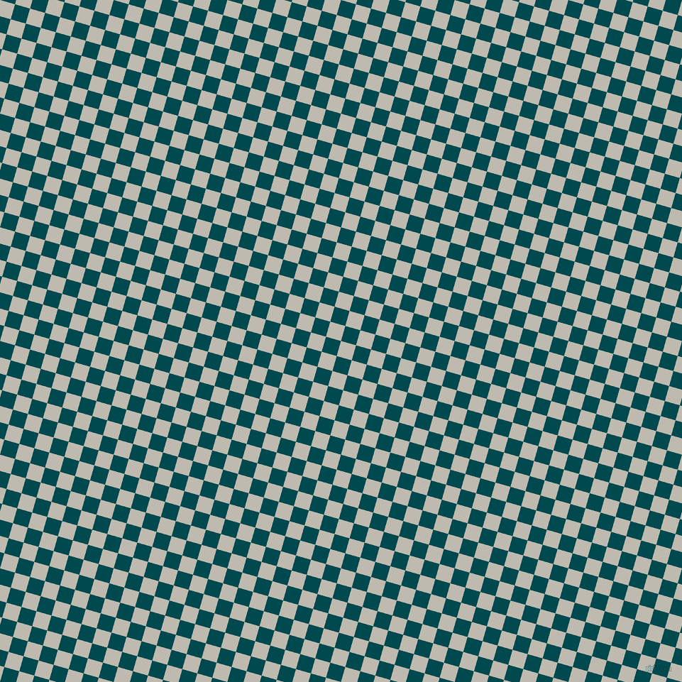74/164 degree angle diagonal checkered chequered squares checker pattern checkers background, 22 pixel squares size, Cotton Seed and Sherpa Blue checkers chequered checkered squares seamless tileable