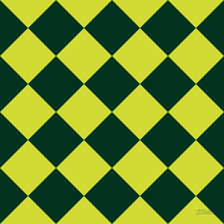 45/135 degree angle diagonal checkered chequered squares checker pattern checkers background, 79 pixel squares size, , Dark Green and Bitter Lemon checkers chequered checkered squares seamless tileable