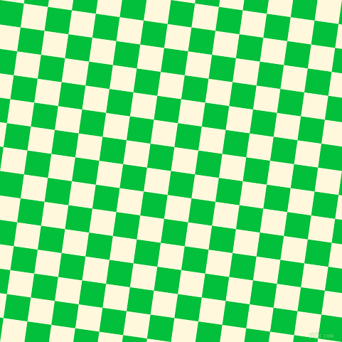 82/172 degree angle diagonal checkered chequered squares checker pattern checkers background, 34 pixel squares size, , Dark Pastel Green and Corn Silk checkers chequered checkered squares seamless tileable
