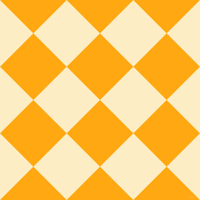 45/135 degree angle diagonal checkered chequered squares checker pattern checkers background, 163 pixel squares size, , Dark Tangerine and Oasis checkers chequered checkered squares seamless tileable