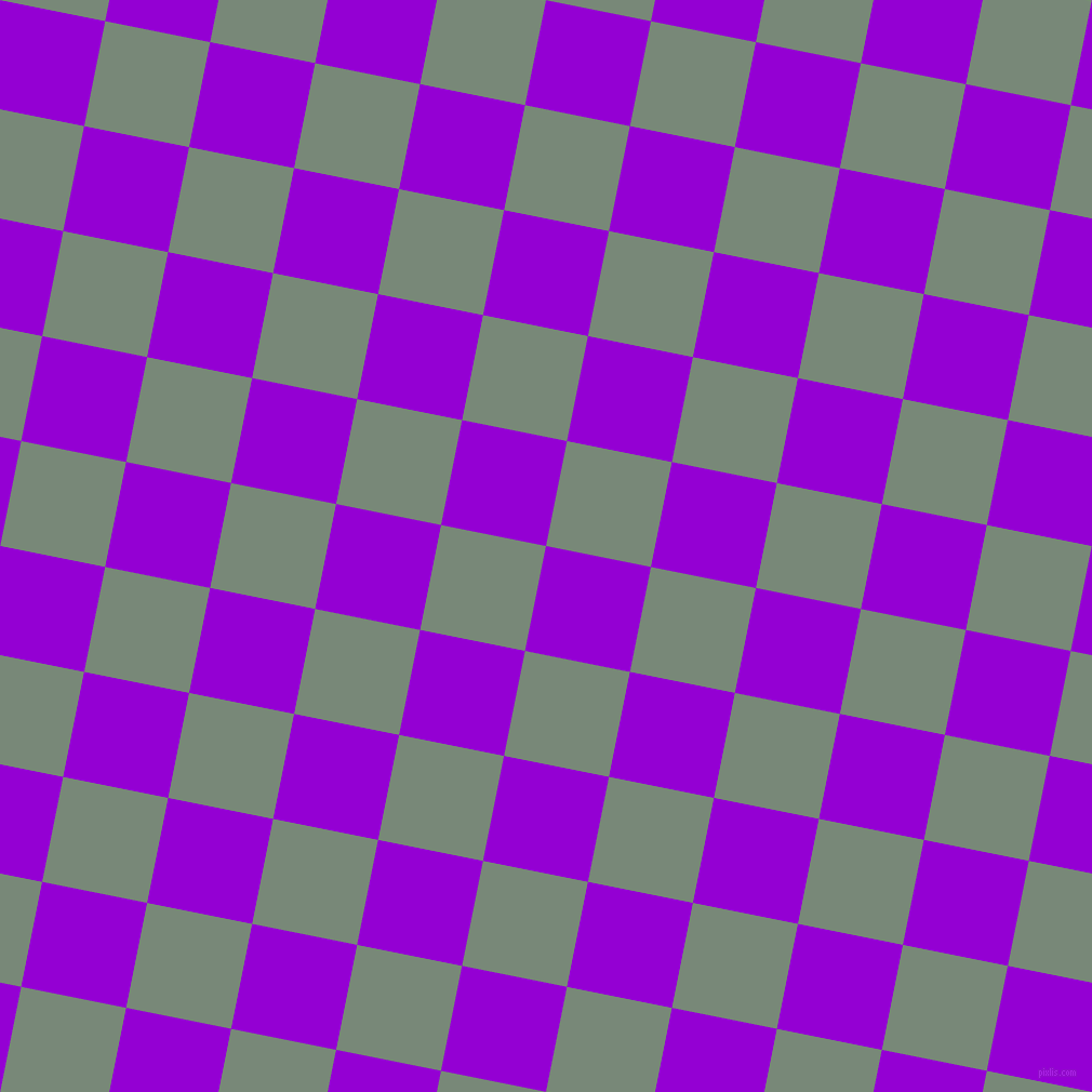 79/169 degree angle diagonal checkered chequered squares checker pattern checkers background, 99 pixel squares size, , Dark Violet and Davy