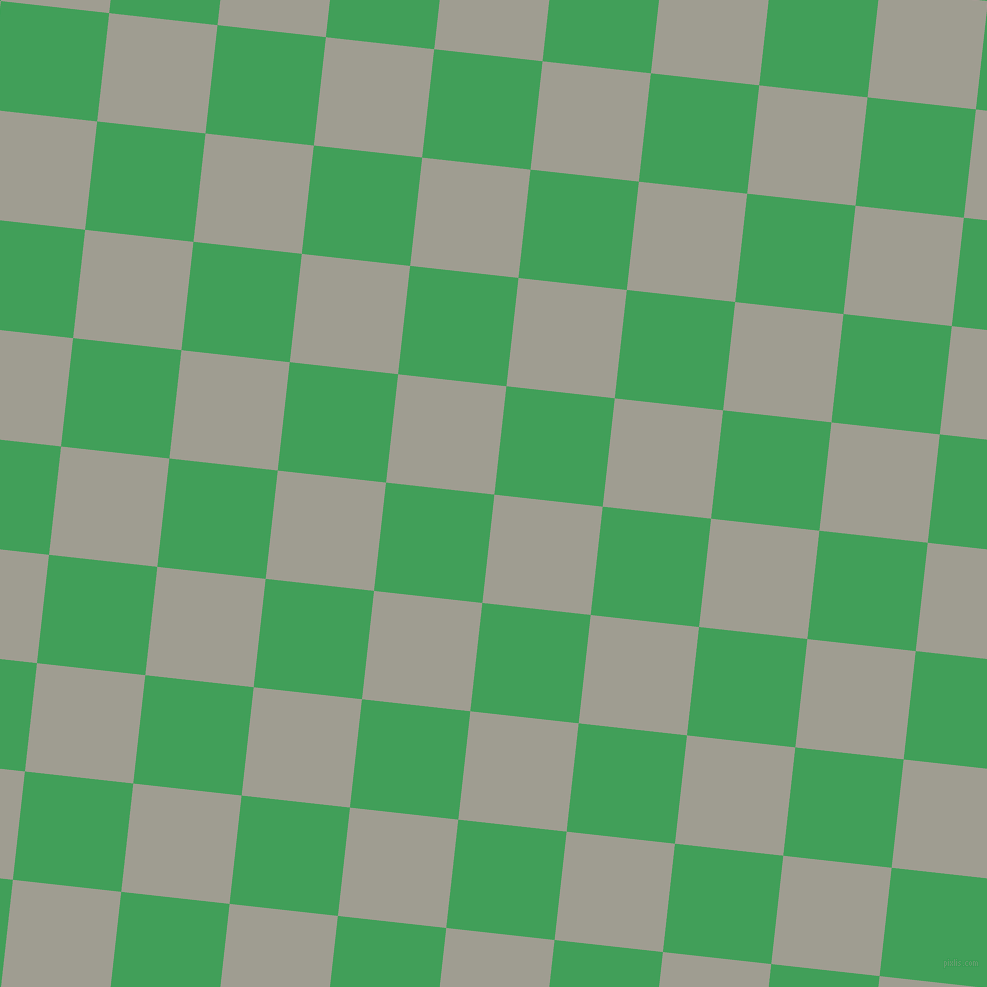 84/174 degree angle diagonal checkered chequered squares checker pattern checkers background, 109 pixel square size, Dawn and Chateau Green checkers chequered checkered squares seamless tileable