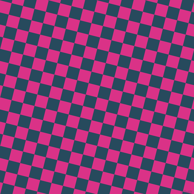 76/166 degree angle diagonal checkered chequered squares checker pattern checkers background, 39 pixel squares size, , Deep Cerise and Arapawa checkers chequered checkered squares seamless tileable