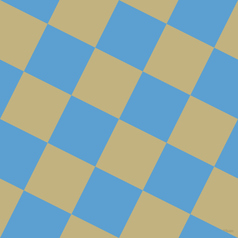 63/153 degree angle diagonal checkered chequered squares checker pattern checkers background, 173 pixel squares size, , Ecru and Picton Blue checkers chequered checkered squares seamless tileable