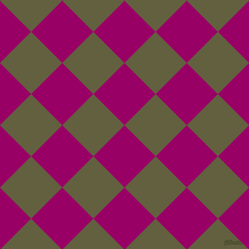 45/135 degree angle diagonal checkered chequered squares checker pattern checkers background, 87 pixel squares size, , Eggplant and Verdigris checkers chequered checkered squares seamless tileable