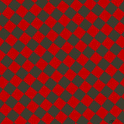 51/141 degree angle diagonal checkered chequered squares checker pattern checkers background, 37 pixel squares size, El Paso and Free Speech Red checkers chequered checkered squares seamless tileable