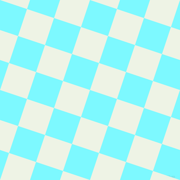 72/162 degree angle diagonal checkered chequered squares checker pattern checkers background, 113 pixel square size, Electric Blue and Saltpan checkers chequered checkered squares seamless tileable