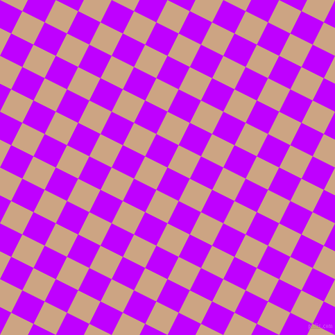 63/153 degree angle diagonal checkered chequered squares checker pattern checkers background, 36 pixel square size, , Electric Purple and Cameo checkers chequered checkered squares seamless tileable