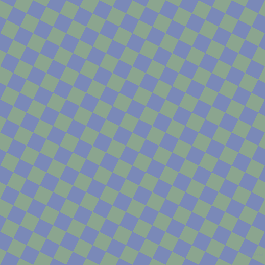 63/153 degree angle diagonal checkered chequered squares checker pattern checkers background, 29 pixel square size, Envy and Wild Blue Yonder checkers chequered checkered squares seamless tileable