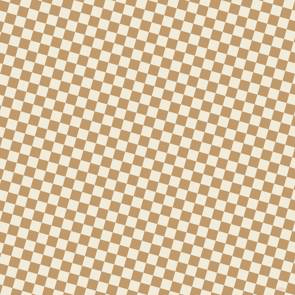 74/164 degree angle diagonal checkered chequered squares checker pattern checkers background, 33 pixel squares size, Fallow and Buttery White checkers chequered checkered squares seamless tileable