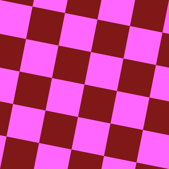 79/169 degree angle diagonal checkered chequered squares checker pattern checkers background, 109 pixel square size, Falu Red and Pink Flamingo checkers chequered checkered squares seamless tileable