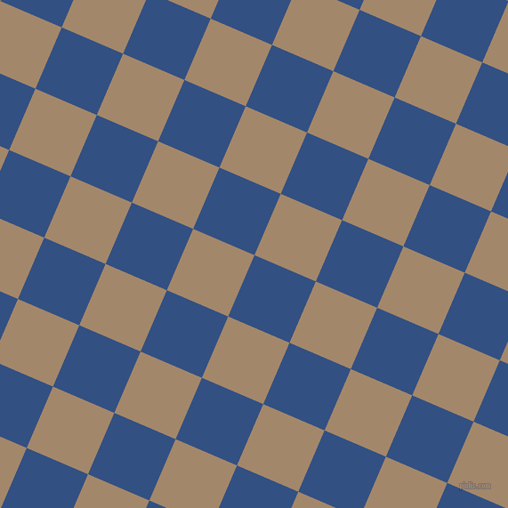 67/157 degree angle diagonal checkered chequered squares checker pattern checkers background, 75 pixel squares size, , Fun Blue and Sandal checkers chequered checkered squares seamless tileable