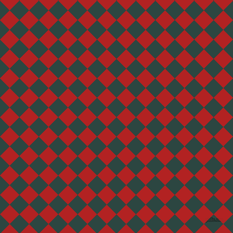 45/135 degree angle diagonal checkered chequered squares checker pattern checkers background, 28 pixel square size, , Gable Green and Fire Brick checkers chequered checkered squares seamless tileable