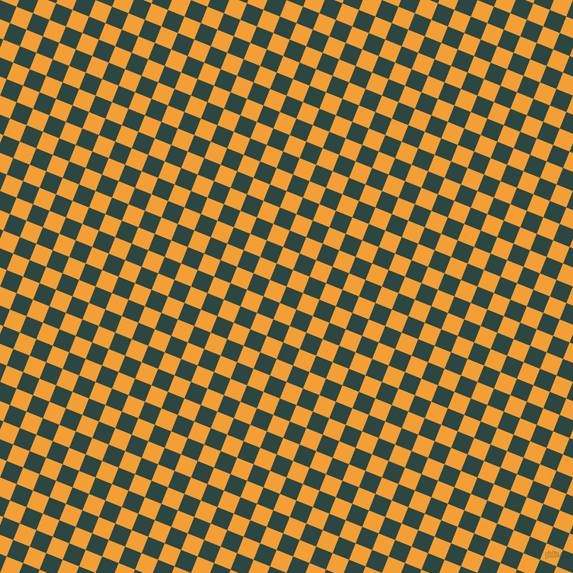 68/158 degree angle diagonal checkered chequered squares checker pattern checkers background, 25 pixel square size, , Gable Green and Yellow Sea checkers chequered checkered squares seamless tileable