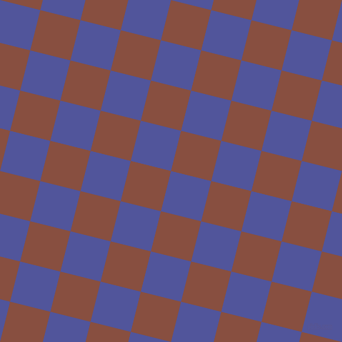 76/166 degree angle diagonal checkered chequered squares checker pattern checkers background, 60 pixel square size, Governor Bay and Mule Fawn checkers chequered checkered squares seamless tileable