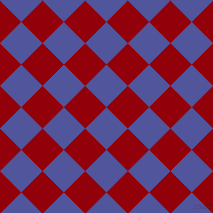 45/135 degree angle diagonal checkered chequered squares checker pattern checkers background, 60 pixel square size, , Governor Bay and Sangria checkers chequered checkered squares seamless tileable
