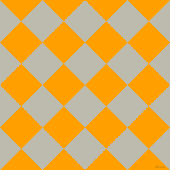 45/135 degree angle diagonal checkered chequered squares checker pattern checkers background, 102 pixel squares size, , Grey Nickel and Orange Peel checkers chequered checkered squares seamless tileable