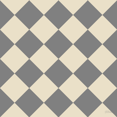 45/135 degree angle diagonal checkered chequered squares checker pattern checkers background, 84 pixel squares size, Grey and Pearl Lusta checkers chequered checkered squares seamless tileable