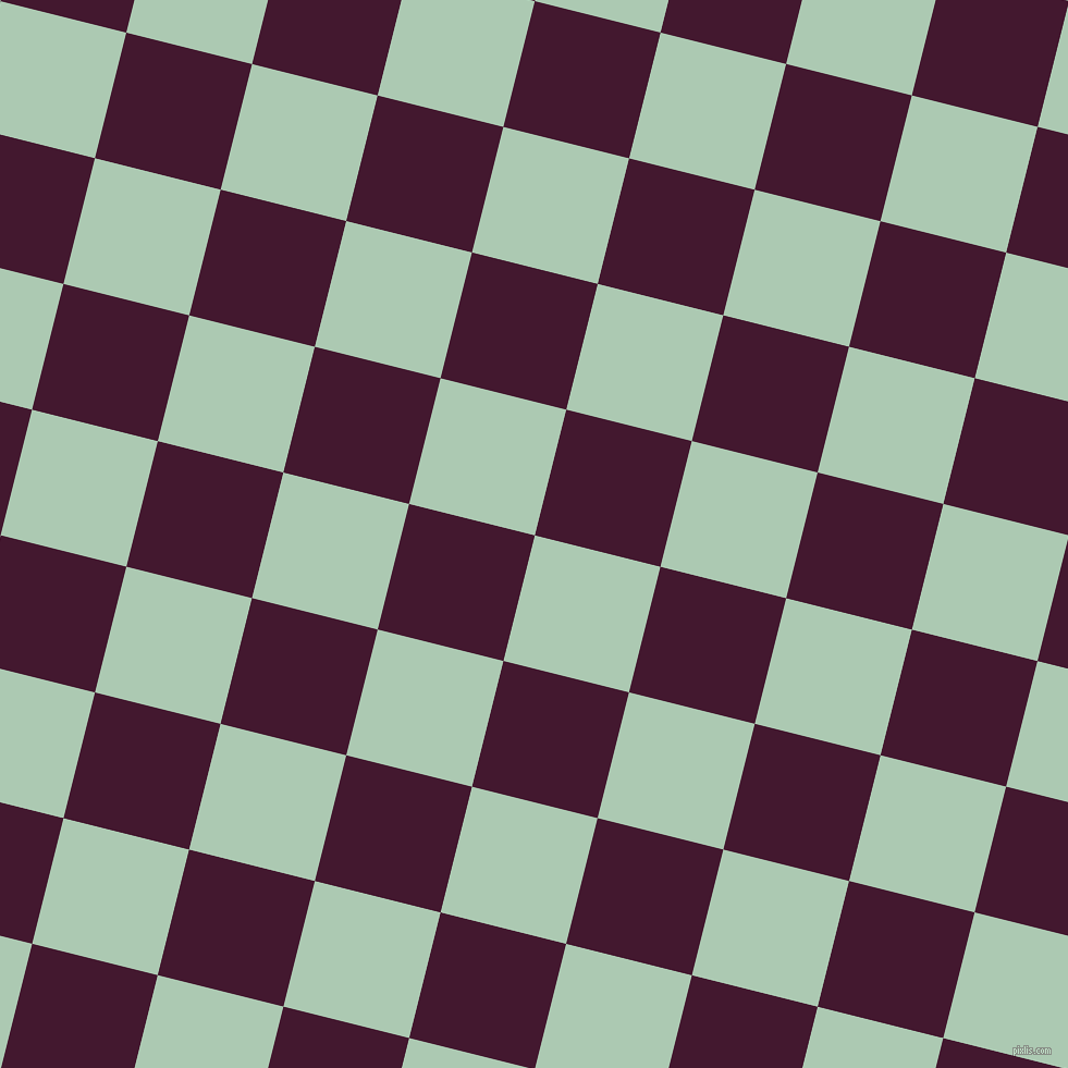 76/166 degree angle diagonal checkered chequered squares checker pattern checkers background, 119 pixel square size, Gum Leaf and Blackberry checkers chequered checkered squares seamless tileable
