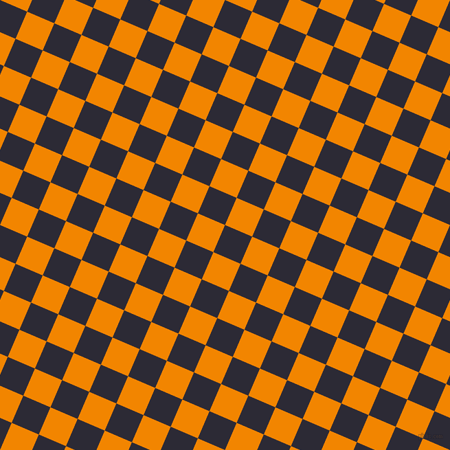 67/157 degree angle diagonal checkered chequered squares checker pattern checkers background, 43 pixel squares size, , Haiti and Tangerine checkers chequered checkered squares seamless tileable