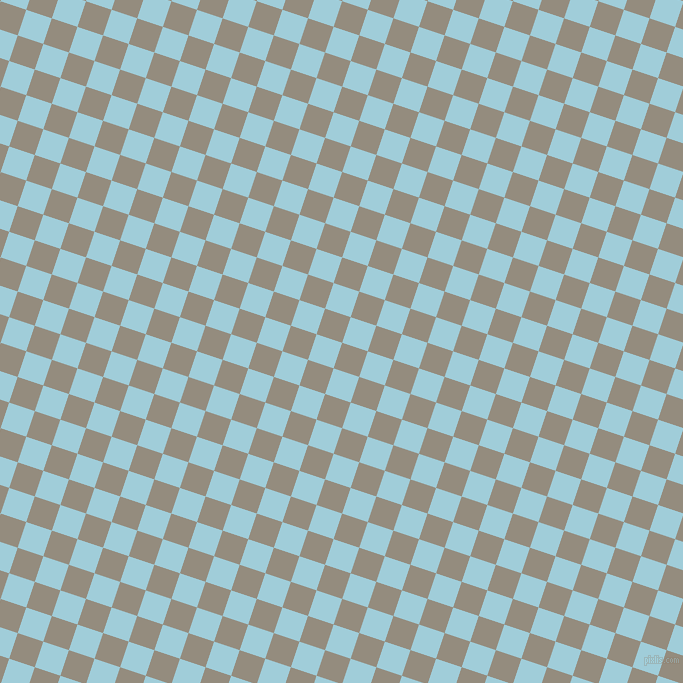 72/162 degree angle diagonal checkered chequered squares checker pattern checkers background, 27 pixel square size, , Heathered Grey and Regent St Blue checkers chequered checkered squares seamless tileable